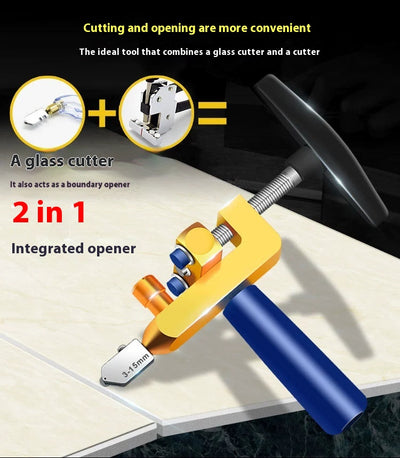 Kit Profesional Cortador de Azulejos y Vidrio con Abre Cerámicos - Image 14