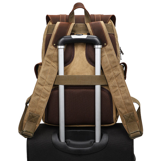 Mochila Retro de Lona para Hombre - Image 3
