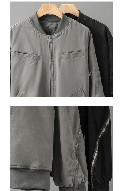 Chaqueta Beisbolera Retro Americana de Poliuretano Premium - Image 6