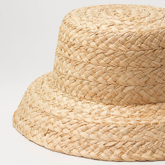 Sombrero de Paja Infantil con Ala Plegable Estilo Vintage - Image 7