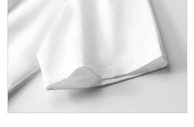 Blusa Blanca Manga Corta Cuello V para Trabajo - Image 13