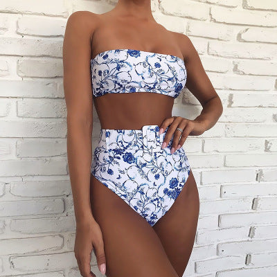 Traje de Baño Tipo Tubo Cintura Alta - Image 12