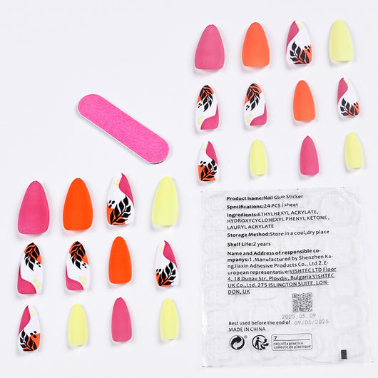 Stickers de Uñas Frosted Almond Medium Wear Armour - Image 4