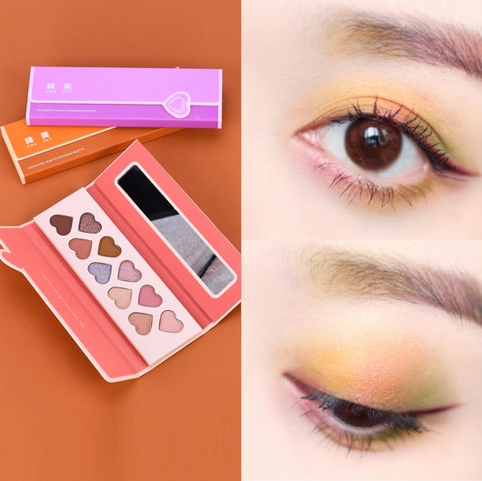 Paleta de 10 Sombras Perladas Mate Resistente al Agua - Maquillaje Profesional - Image 7