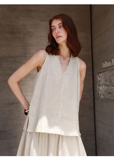 Top Halter Mujer Tirantes Finos para Verano - Blusa Fresca y Versátil - Image 32