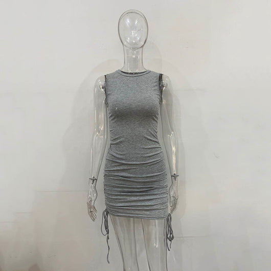 Vestido Chaleco Slim con Bolsa de Cadera - Diseño Minimalista y Elegante - Image 14