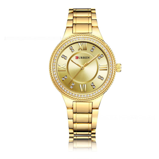 Reloj de Acero Inoxidable para Mujer con Diamantes y Resistencia al Agua - Image 10