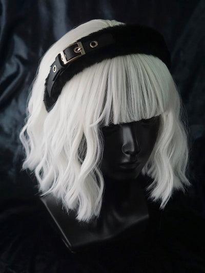 Pasador de Moño Punk Hecho a Mano Negro Estilo Amor Dulce - Image 16