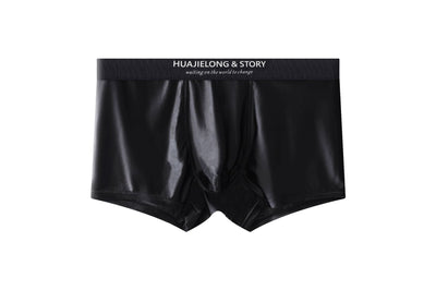 Calzoncillos de Seda de Hielo Lujo Satinado para Hombre - Image 13