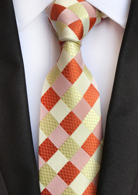 Conjunto Elegante de Corbata, Bufanda y Puños para Hombre - Image 28
