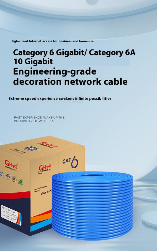 Cable de Red Gigabit Categoría 6 Cobre Puro Sin Blindaje - Estándar Nacional - Image 10