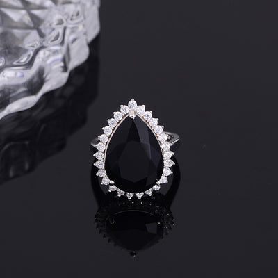 Anillo de Moda con Incrustaciones Europeo Americano - Image 5