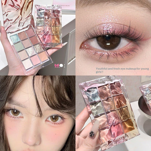 Paleta de Sombras Efecto Agua Ripple para Maquillaje Coreano - Image 3