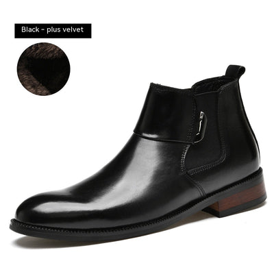 Botas Chelsea Retro Estilo Británico para Hombre - Image 4