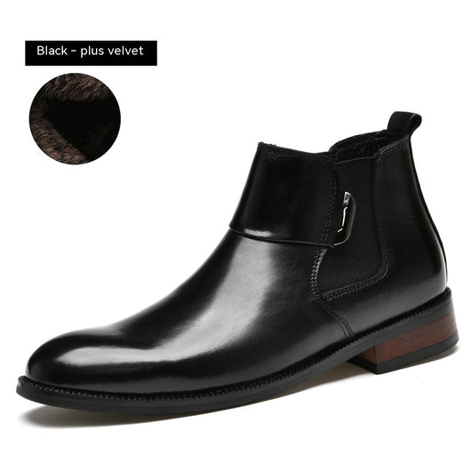 Botas Chelsea Retro Estilo Británico para Hombre - Image 4