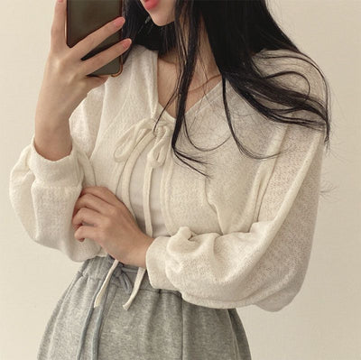 Cardigan de Protección Solar Corto para Mujer - Image 10