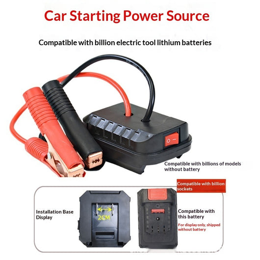 Arrancador de Emergencia Portátil para Autos - Batería de Arranque Rápido - Image 4