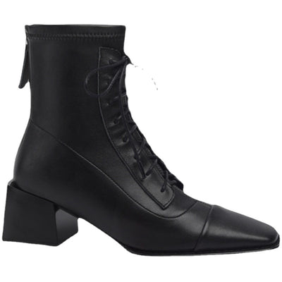 Botas Martin Negras con Cordones para Mujer - Image 5