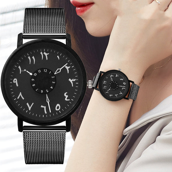 Reloj Casual Unisex con Malla Ultra Delgada