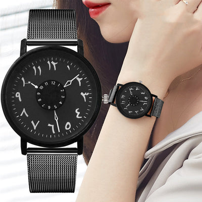 Reloj Casual Unisex con Malla Ultra Delgada