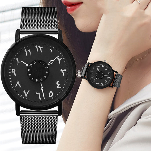 Reloj Casual Unisex con Malla Ultra Delgada