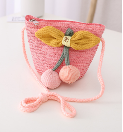 Sombrero de Paja Protección Solar para Niñas - Diseño Veraniego - Image 24