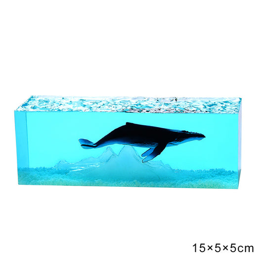 Lámpara Decorativa de Ballena en Resina - Iluminación de Lujo para Amigos - Image 6