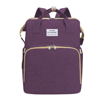 Bolsa Mochila Convertible para Cuna Portátil Plegable - Image 2
