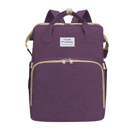 Bolsa Mochila Convertible para Cuna Portátil Plegable - Image 2