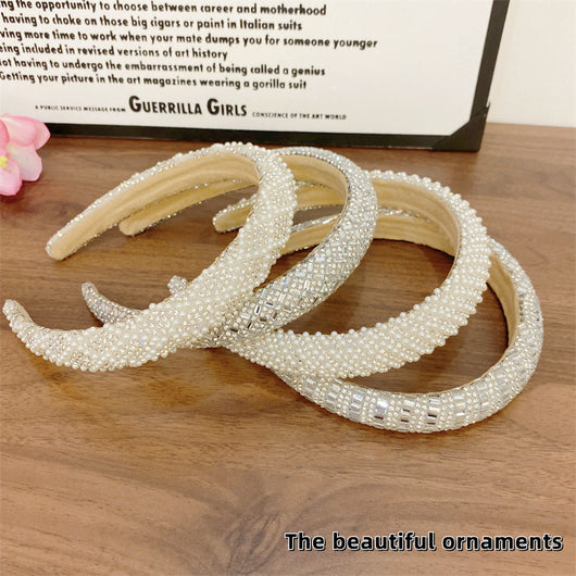 Diadema Perla de Lujo Premium - Alta Definición y Acabado Profesional - Image 15