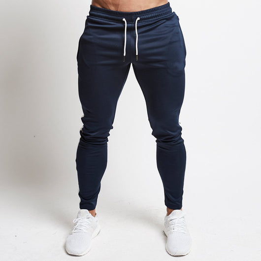 Pantalones deportivos con bloques de color para hombre - Image 5