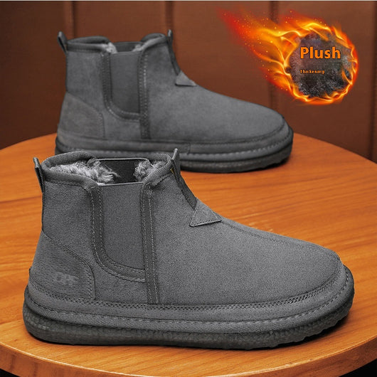 Botas Térmicas de Invierno para Hombre - Zapatos Deportivos Cálidos Tipo Tobillero - Image 6
