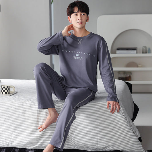 Pijama para Hombre de Algodón 100% con Manga Larga - Image 12