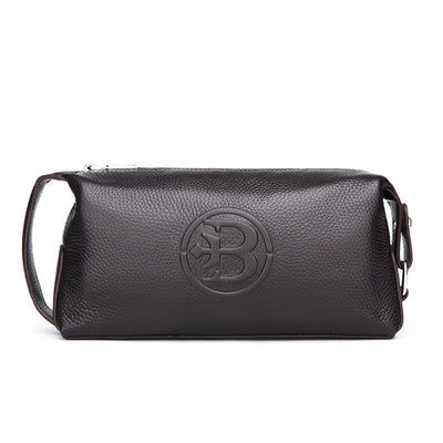 Bolsa de Cuero Genuino Impermeable para Hombre - Image 8