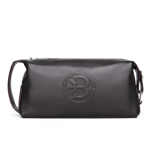 Bolsa de Cuero Genuino Impermeable para Hombre - Image 8