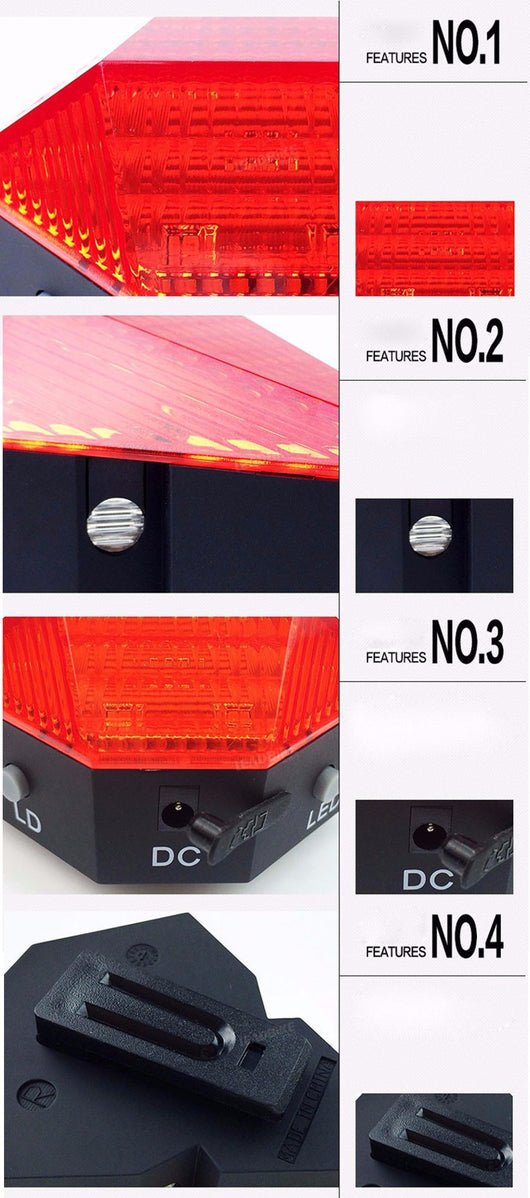 Luz trasera para bicicleta con carga USB y alerta de seguridad - Image 8