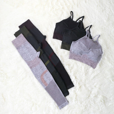 Traje de Yoga Levantador de Caderas sin Costuras con Diseño Hueco - Image 14
