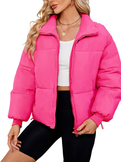 Chaqueta Acolchada Ligera de Plumas para Mujer - Image 11