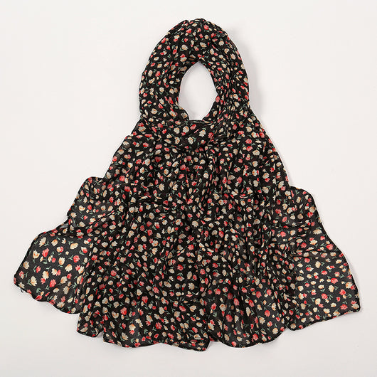 Pañuelo Ligero de Gasa Estampado Floral para Primavera y Verano - Image 20