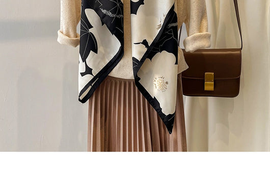 Pañoleta Cuadrada Primavera - Foulard Ligero Versátil - Image 13