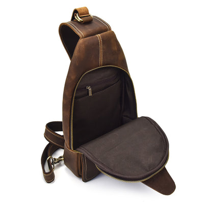 Bolsa Mensajero de Cuero para Hombre - Estilo Profesional - Image 4