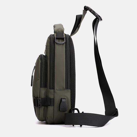 Mochila Cruzada Multifuncional para Hombre - Bolsa Pecho y Hombro - Image 21