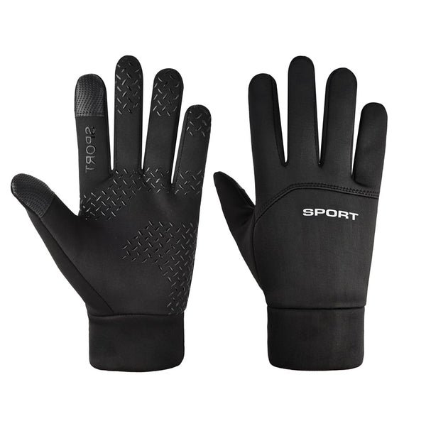 Guantes de Ciclismo Impermeables Térmicos con Agarre Antideslizante