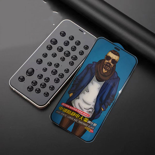 Protector de Pantalla de Vidrio Templado HD con Marco de Aluminio
