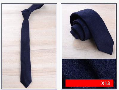 Corbata de Lana para Hombre Formal Estilo Inglaterra - Image 13