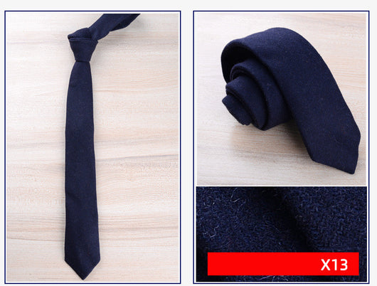 Corbata de Lana para Hombre Formal Estilo Inglaterra - Image 13