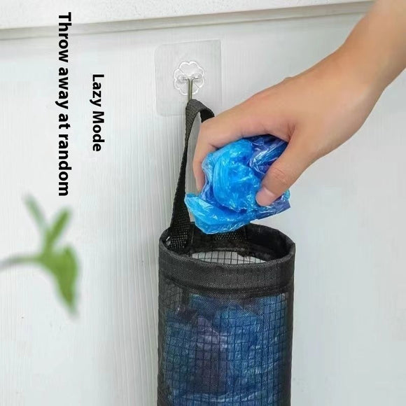 Organizador de Bolsas de Basura para Pared - Almacenamiento Compacto