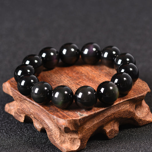 Pulsera de Obsidiana con Ojo Doble - Image 9