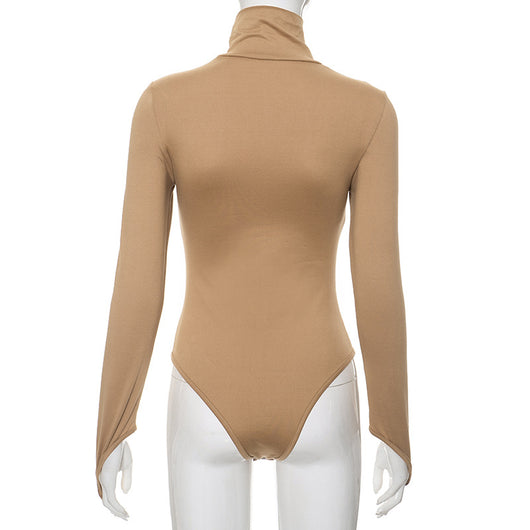 Jumpsuit Casual de Cuello Redondo y Manga Larga Ajustado para Mujer - Image 21