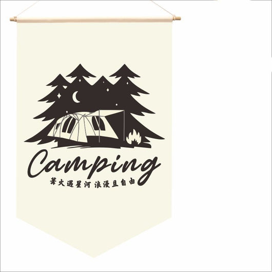 Bandera de Campamento - Decoración Colgante para Tienda de Campaña - Image 23